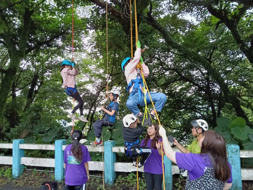 基隆兒少處推森林攀樹體驗　吳雨潔：整座城市都是孩子樂園