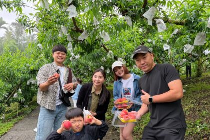 竹崎桃香飄山林　親子採果體驗食農教育