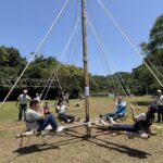 山海基隆‧童心啟航！大地遊戲百組親子闖關攀爬　笑聲響徹四維公園