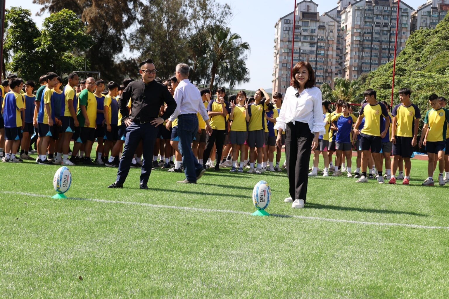 斥資1145萬！基隆八斗高中操場全面翻新　人工草皮終結泥濘積水