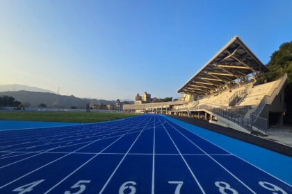 基隆市立田徑場通過國家級400公尺賽道認證　9月開放試營運