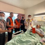 投縣府探視車禍受傷印尼籍看護工　致贈慰問金盼早日康復