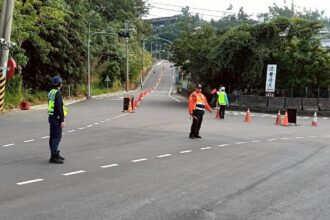 中埔警分局協助2026年嘉義全中運自行車個人公路賽　交通疏導管制措施
