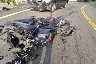 中埔警呼籲山區道路請減速慢行　注意行車交通安全