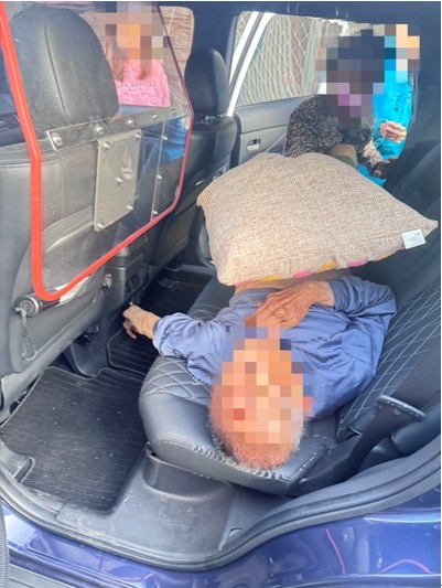 仁愛警機靈應變 克服坍方阻隔　挺進投89線「生死接力」救護村民