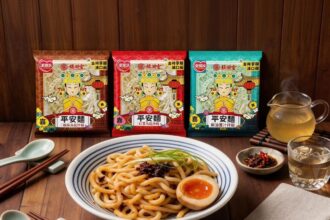 4/3～4/6搶攻百萬人潮商機   愛麵族聯名「平安麵」進駐大甲遶境市集！