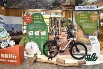 穿越兩百年的低碳旅程　茂管處「擁抱騎行」自行車主題展　 4月起新威遊客中心盛大登場