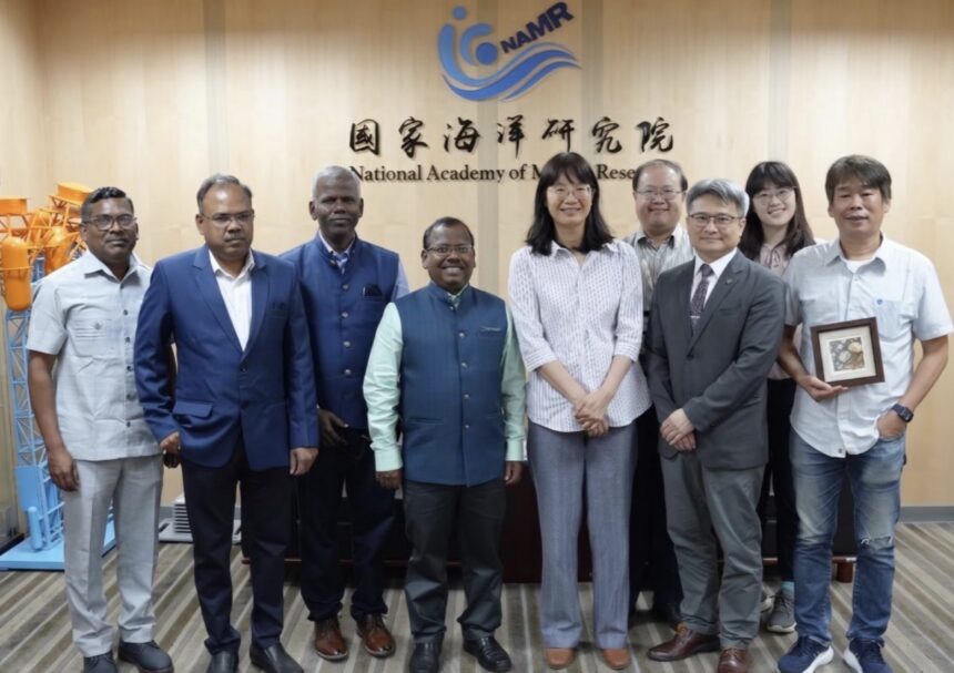 臺印海洋科技合作升溫　印度NIOT來臺交流　海洋雷達觀測技術