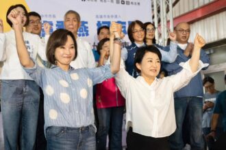 盧秀燕南下挺柯志恩 讚有「媽媽心」　若當選必照顧高雄市民