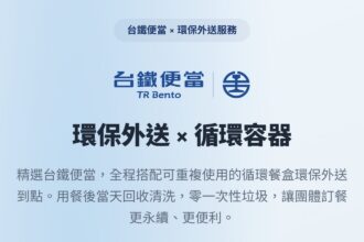 臺鐵公司響應源頭減量　雙北推出「團訂台鐵便當環保外送」服務