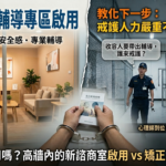 心理師注意！高二監有個職缺，你要來嗎？     從諮商室啟用看監獄教化可能？