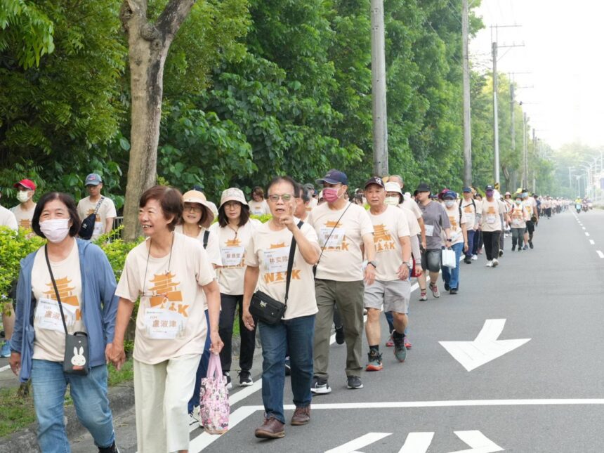 台南市立醫院舉辦「府城森呼吸」    千人響應為健康而行