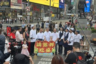 《請世界吃桌》前進紐約時報廣場辦桌 讓世界看見台灣文化的熱鬧與人情味