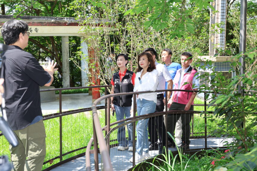 中正公園天鵝洞華麗變身　邱佩琳盼風華再現