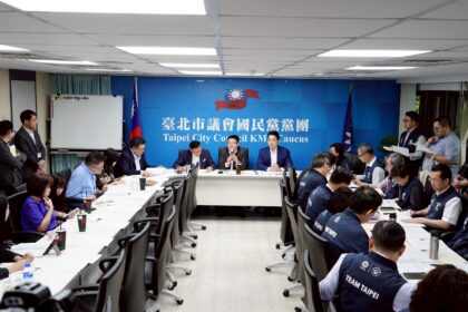 蔣萬安赴國民黨團說明重大法議案　爭取支持各項市政推動