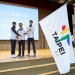 臺北市全中運代表隊授旗出征　誓言挑戰巔峰、力拼連霸