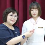 中華醫大生物醫學及美容保健系授服繫巾儀式醫美生力軍亮眼出擊