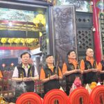 玄天上帝聖誕千秋　陳金麟陪同吳宗憲參與祝壽大典