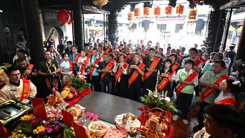 丙午年同安寮十二庄請媽祖遶境賜福　盛大接駕