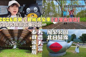花東縱谷郵輪式公車【玉里光復線】新路線試營運 走訪春日派出所、瑞穗、大農大富、鳳梨公園、北回歸線